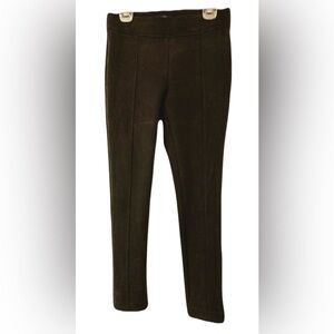 Andrew Marc Black Faux Suede Pants